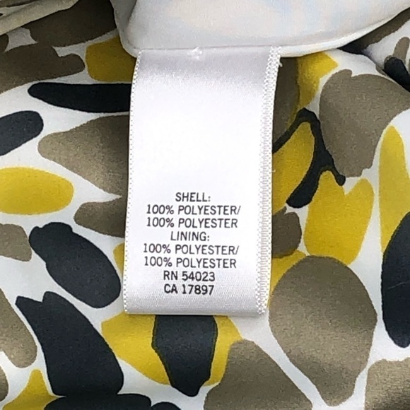 BANANA REPUBLIC YELLOW FLORAL WRAP DRESS - Picture 8 of 10